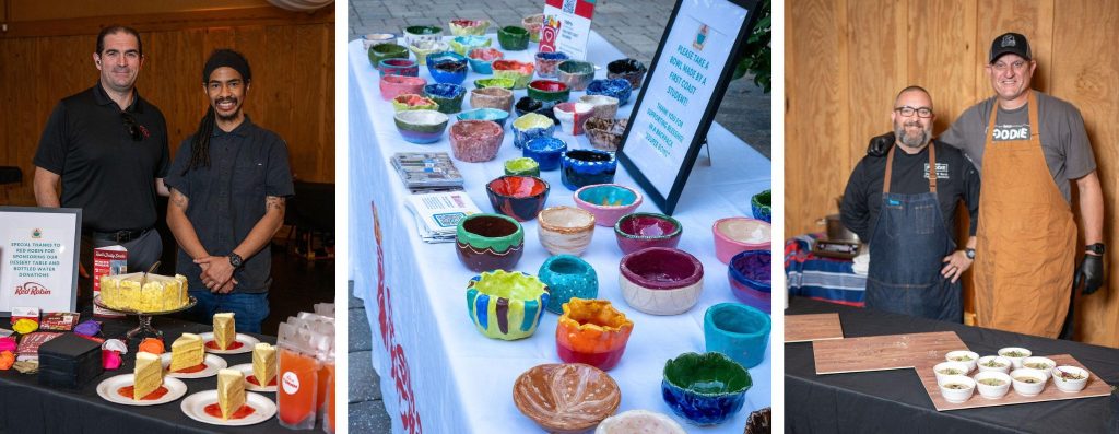 Pictures from First Coast Souper Bowl. Photos of chefs and handmade bowls